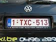 Taxi plate. 1 = standard plate. TX = taxi