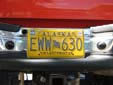 Normal plate (2005 series, reintroduced in 2010 after using the<br>'Celebrating Statehood 1959 - 2009' plate in 2008 and 2009)