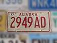 Truck plate (old style)