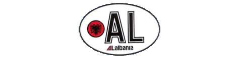 Oval of Albania: AL