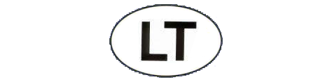 Oval of Lithuania: LT