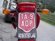 Moped plate. TA = Tamsweg