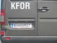 Military plate. BH = Bundesheer (Federal Army)