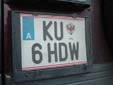 Normal plate. KU = Kufstein