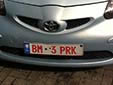 Temporary plate. PRK = përkohshme (temporary)<br>Submitted by Mario Bertazzi from Italy