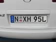 Special interest plate 'euro style'<br>Submitted by Ralf Hegewald from Germany