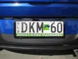 Personalized business plate<br>Submitted by Ralf Hegewald from Germany