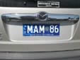 Special interest plate 'Where Else But Queensland'<br>Submitted by Ralf Hegewald from Germany