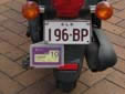 Motorcycle plate<br>Submitted by Ralf Hegewald from Germany