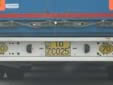 Foreign owned trailer plate (old style). Z = trailer. 10 = Baku