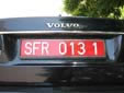 Diplomatic plate. SFR = Səfir (ambassador). 013 = United Nations