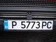 Normal plate (old style). P = Ruse