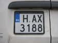 Normal plate. H = Shumen