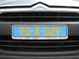 Diplomatic plate. A = Diplomatic Corps
