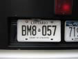 Commercial vehicle's plate. B = bus