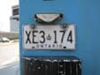 Commercial vehicle's plate (old style)