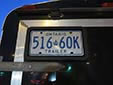 Trailer plate (old style)