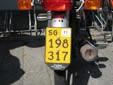 Moped plate. SG = Sankt Gallen