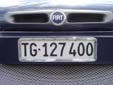 Normal plate (front). TG = Thurgau