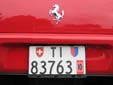 Temporary plate (rear); valid until October 2007. TI = Ticino