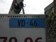 Road maintenance plate (front and trailer). VD = Vaud