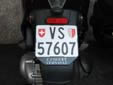 Motorcycle plate. VS = Valais