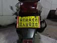 Moped plate (not an official plate)