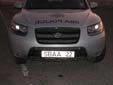 SBA Police vehicle's plate (front)<br>SBA = Sovereign Base Areas