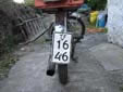 Moped plate (old style). TF = moped