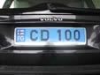 Diplomatic plate. CD = Corps Diplomatique / Diplomatic Corps<br>This car is from the consul of Iceland in Tórshavn