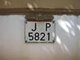 Normal plate (old style). J = Jaén