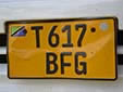 Normal plate. T = Tanzania<br>Submitted by Julie Huizinga from the Netherlands