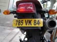 Motorcycle plate. 84 = Vaucluse