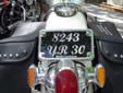 Motorcycle plate (old style). 30 = Gard