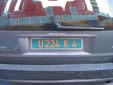Diplomatic plate. U = UNESCO<br>K = administrative and technical staff