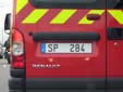 Paris Fire Department's plate<br>SP = Sapeurs-Pompiers (Fire Department)