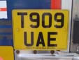 Normal plate (rear). T = registered between<br>March and August 1999. AE = Bristol