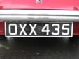 Normal plate (old style). XX = London County