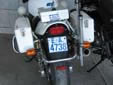 Police motorcycle plate. E.A. = Ελληνική Αστυνομία (Hellenic Police)