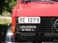 Fire department's plate. ΠΣ =Πυροσβεστικό Σώμα (Fire Department)