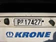 Trailer plate (old style). P = Trailer