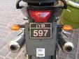 Motorcycle plate. IY = Athens