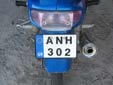 Motorcycle plate. AN = Lasithi