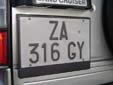 Normal plate (old style)