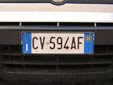 Normal plate (front). 05 = First registered in 2005
