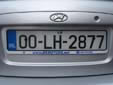 Normal plate. 00 = first registered in 2000<br>LH = Louth (An Lú)<br>Submitted by Harald Schapperer from Germany