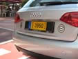 Export plate. EXP = Export<br>Valid until the end of September 2011 (9/11)