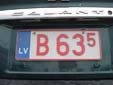 Dealer / trade plate (small size)