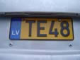 Taxi plate (small size)