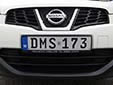 Diplomatic plate. DMS = diplomatic mission staff
